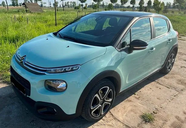 samochody osobowe Citroen C3 cena 45900 przebieg: 57600, rok produkcji 2019 z Zduńska Wola